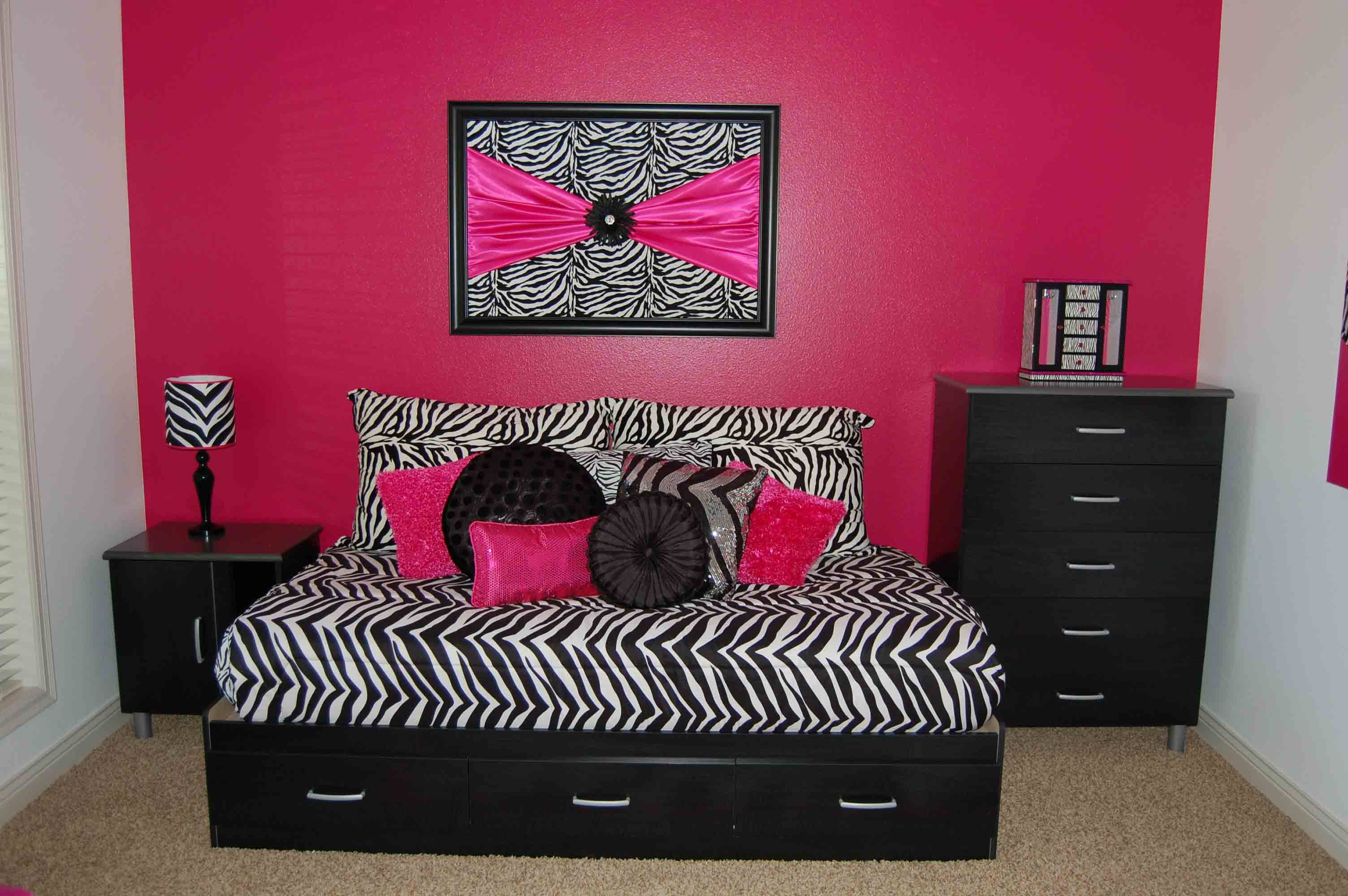 Zebra Print Decor For Bedroom